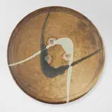 Randy Johnston, Charger, c. 2010, glazed and wood-fired stoneware