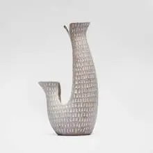 Karen Karnes, Candleholder, 1950, glazed earthenware