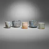 Hans Vangsø, Collection of five works, glazed stoneware
