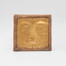 Olen Bryant, Untitled, 2010, gilt and bisque earthenware