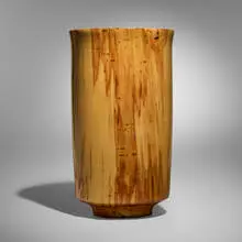Philip Moulthrop, Tall Ashleaf Maple Vase, 2012, ashleaf maple