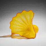 Dale Chihuly, Buttercup Yellow Persian, 1997, hand-blown glass