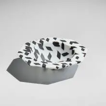 Klaus Moje, Untitled, fused, slumped, cut, ground and sand-blasted glass