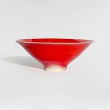 James Lovera, Footed bowl, glazed stoneware