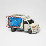 Roberto Lugo, Graffiti Truck planter, c. 2020, glazed earthenware