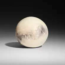 Toshiko Takaezu, Small Moon (with rattle), c. 1975, raku-fired stoneware