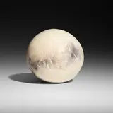 Toshiko Takaezu, Small Moon (with rattle), c. 1975, raku-fired stoneware