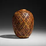 J. Paul Fennell, Parallelogram vessel, 2026, East Indian rosewood