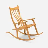 John Wesley Williams, Rocking chair, c. 1980, maple