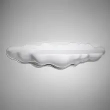 Wendell Castle, Early Cloud shelf from the Molar series, 1969, gel-coated fiberglass