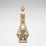 Paul Bogatay, Figural bottle with stopper, 1959, glazed stoneware