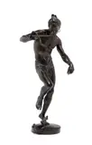 Charles-Arthur Bourgeois, Le Charmeur de Serpent, patinated bronze