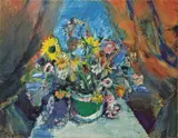 Bruno Krauskopf, Blumenstilleben