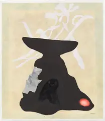 Jörg Immendorff, Ohne Titel (Amboss), 2001, Öl auf Leinwand