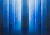 Hans Peter Reuter, Licht-Raum (642), 1990, Aquarell über Bleistift auf Papier, im Künstlerrahmen
