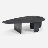 J.M. Szymanski, Coffee Table No. 15, c. 2015, patinated steel