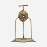 Hukin & Heath, Lemon press, c. 1890, silver-plated brass, brass, wood