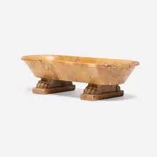 Miniature Roman basin by Grand Tour, marble, sold Jan 2026