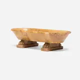 Grand Tour, Miniature Roman basin, marble