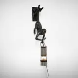 Blackman Cruz Workshop, Thieving Monkey, Right-Handed wall lamp