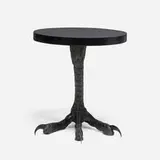 Blackman Cruz Workshop, Talon table, ebonized oak, cast bronze with hand-applied patina