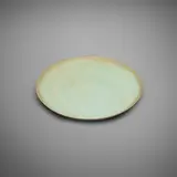 Gertrud and Otto Natzler, Plate, c. 1937, earthenware with Light Green Mat glaze