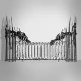 Albert Paley, Exceptional Balcony Railing for a Private Residence