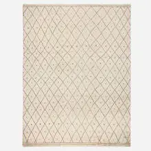 Contemporary, Moroccan-style pile carpet, hand-knotted wool