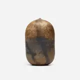 Toshiko Takaezu, Closed Form (with rattle), c. 1982, glazed stoneware