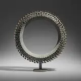 Douglas Ihlenfeld, Autumn Moon, 2011, phosphorous bronze, copper