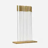 Val Bertoia, 11 Sounds Like Heaven (B-2935), 2024, monel, brass