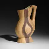 Grandjean Jourdan, Pitcher, c. 1955, hand-painted earthenware