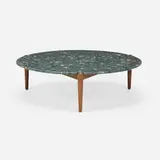 Studioilse, Sidekicks coffee table, c. 2011, walnut, terrazzo
