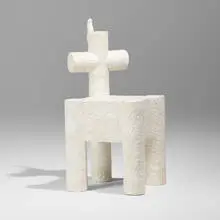 Chair 1 by Francesco Decio, 2021, papier-mâché, sold May 2026