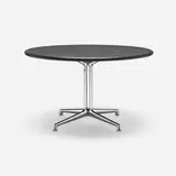 La Fonda coffee table by Charles and Ray Eames, 1964, slate, chrome-plated aluminum, sold May 2026
