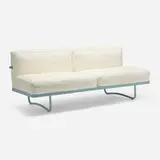 LC5 sofa by Pierre Jeanneret and Le Corbusier Charlotte Perriand, leather, enameled steel, sold May 2026