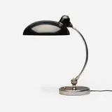 Christian Dell, Table lamp, model 6331, lacquered steel, chrome-plated brass, plastic