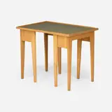 Franziska Hosken, Gate-leg table, c. 1950, maple, lacquered Masonite