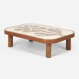 Roger Capron, Coffee table with flower