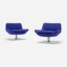 Camerich, Lounge chairs, pair, c. 2019