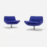 Camerich, Lounge chairs, pair, c. 2019