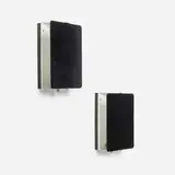 Charlotte Perriand, C1 wall sconces, pair, 1963, enameled steel