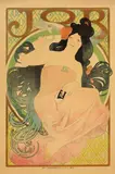 Alphonse Mucha, Job (RW. 51; DFP-II 634), 1898, Lithograph in colors on wove paper