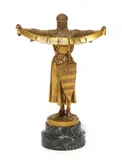 Emmanuel Frémiet, Credo, gilt bronze
