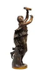 Auguste Clésinger, Zingara, patinated bronze