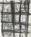 Georg Baselitz, Ohne Titel, 1991, Kreide und Bleistift auf Papier