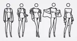 Woman Taking Off Man's Shirt In Five Stages by Julian Opie, 2004, Serigrafie auf Papier, sold Mar 2021