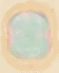 Gotthard Graubner, Ohne Titel, 1964, Öl auf Papier