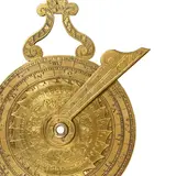 Augsburg oder Nürnberg, Sternenuhr – Nokturnal, Um 1560, Bronze, feuervergoldet; Gravuren, geschwärzt