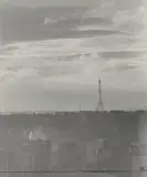 Ilse Bing, Thunderstorm over Paris, last bastille day before the war, 1939, Vintage. Silbergelatineabzug
